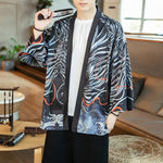 Cargar imagen en el visor de la galería, Chaqueta Kimono Hombre 'Gifu'
