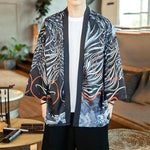Cargar imagen en el visor de la galería, Chaqueta Kimono Hombre 'Gifu'
