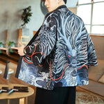 Cargar imagen en el visor de la galería, Chaqueta Kimono Hombre 'Gifu'
