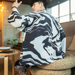 Cargar imagen en el visor de la galería, Chaqueta Kimono Hombre 'Hamamatsu'
