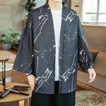 Cargar imagen en el visor de la galería, Chaqueta Kimono Hombre 'Himeji'
