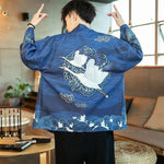 Cargar imagen en el visor de la galería, Chaqueta Kimono Hombre 'Kitano'

