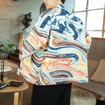 Cargar imagen en el visor de la galería, Chaqueta Kimono Hombre 'Kojima'
