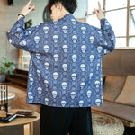 Cargar imagen en el visor de la galería, Chaqueta Kimono Hombre 'Kurashiki'
