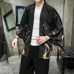 Cargar imagen en el visor de la galería, Chaqueta Kimono Hombre 'Pentagon'
