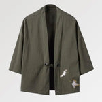 Cargar imagen en el visor de la galería, Chaqueta Kimono Hombre 'Shirafu'
