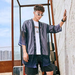 Cargar imagen en el visor de la galería, Chaqueta Kimono Hombre 'SuJu'
