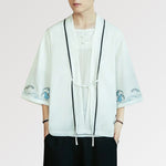 Cargar imagen en el visor de la galería, Chaqueta Kimono Hombre 'Takahashi'
