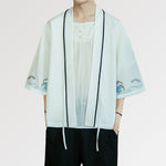 Cargar imagen en el visor de la galería, Chaqueta Kimono Hombre 'Takahashi'
