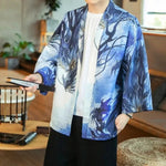 Cargar imagen en el visor de la galería, Chaqueta Kimono Hombre 'Toyama'

