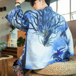 Cargar imagen en el visor de la galería, Chaqueta Kimono Hombre 'Toyama'
