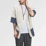 Cargar imagen en el visor de la galería, Chaqueta Kimono Hombre 'Watanabe'
