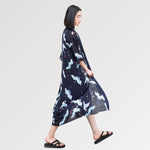 Cargar imagen en el visor de la galería, Chaqueta Kimono Larga Transparente Mujer 'Sugimura'
