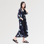 Cargar imagen en el visor de la galería, Chaqueta Kimono Larga Transparente Mujer 'Sugimura'
