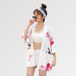 Cargar imagen en el visor de la galería, Chaqueta Kimono Mujer Geisha 'Sunpyre'
