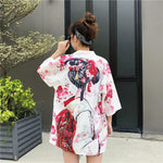 Cargar imagen en el visor de la galería, Chaqueta Kimono Mujer Geisha 'Sunpyre'
