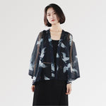 Cargar imagen en el visor de la galería, Chaqueta Kimono Mujer Transparente 'Amakusa'
