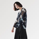Cargar imagen en el visor de la galería, Chaqueta Kimono Mujer Transparente 'Amakusa'
