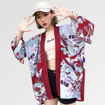 Cargar imagen en el visor de la galería, Chaqueta Kimono Streetwear Mujer 'Okino'
