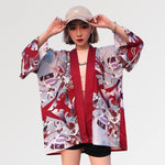 Cargar imagen en el visor de la galería, Chaqueta Kimono Streetwear Mujer 'Okino'
