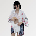 Cargar imagen en el visor de la galería, Chaqueta Kimono Tradicional Mujer 'Shodoshima'
