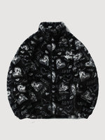 Cargar imagen en el visor de la galería, Chaqueta Polar Estampado Corazón 'Shinzo'
