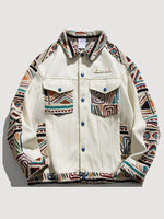 Cargar imagen en el visor de la galería, Chaqueta Retro Patchwork 'Patchiwaku'
