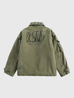 Cargar imagen en el visor de la galería, Chaqueta Streetwear Caqui
