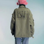 Cargar imagen en el visor de la galería, Chaqueta Streetwear Caqui
