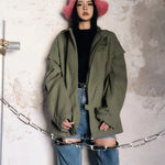 Cargar imagen en el visor de la galería, Chaqueta Streetwear Caqui
