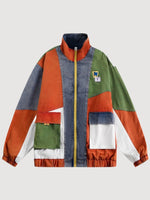Cargar imagen en el visor de la galería, Chaqueta Streetwear Colorida
