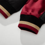 Cargar imagen en el visor de la galería, Chaqueta Sukajan Roja y Negra
