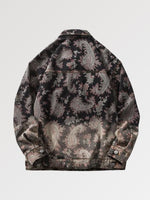 Cargar imagen en el visor de la galería, Chaqueta Vaquera Estampado Paisley 'Matsudaira'
