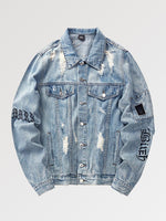 Cargar imagen en el visor de la galería, Chaqueta Vaquera Streetwear "Oguri"
