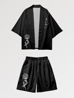 Cargar imagen en el visor de la galería, Conjunto Kimono Short 'Aomori'
