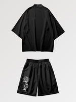 Cargar imagen en el visor de la galería, Conjunto Kimono Short 'Aomori'

