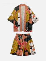 Cargar imagen en el visor de la galería, Conjunto Kimono Short 'Neko'
