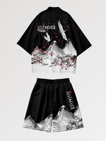 Cargar imagen en el visor de la galería, Conjunto Kimono Short 'Yama'
