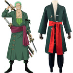 Cargar imagen en el visor de la galería, Cosplay Roronoa Zoro Verde One Piece
