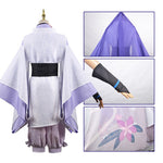 Cargar imagen en el visor de la galería, Cosplay Scaramouche Genshin Impact blanco y morado
