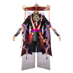 Cargar imagen en el visor de la galería, Cosplay Scaramouche Genshin Impact negro

