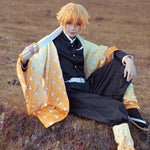 Cargar imagen en el visor de la galería, Cosplay Zenitsu Agatsuma Demon Slayer
