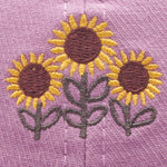Cargar imagen en el visor de la galería, Gorra Estampado Girasol 'Himawari'
