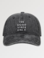 Cargar imagen en el visor de la galería, Gorra Estilo Japonés 'Good Vibes Only'
