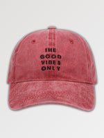Cargar imagen en el visor de la galería, Gorra Estilo Japonés 'Good Vibes Only'
