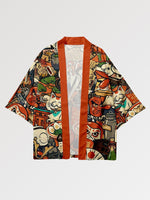 Cargar imagen en el visor de la galería, Haori Japonés 'Daruma'
