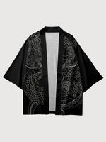 Cargar imagen en el visor de la galería, Haori Japonés 'Doragon'
