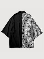 Cargar imagen en el visor de la galería, Haori Japonés 'Geometric'
