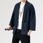 Cargar imagen en el visor de la galería, Kimono Azul Hombre
