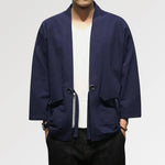 Cargar imagen en el visor de la galería, Kimono Azul Hombre
